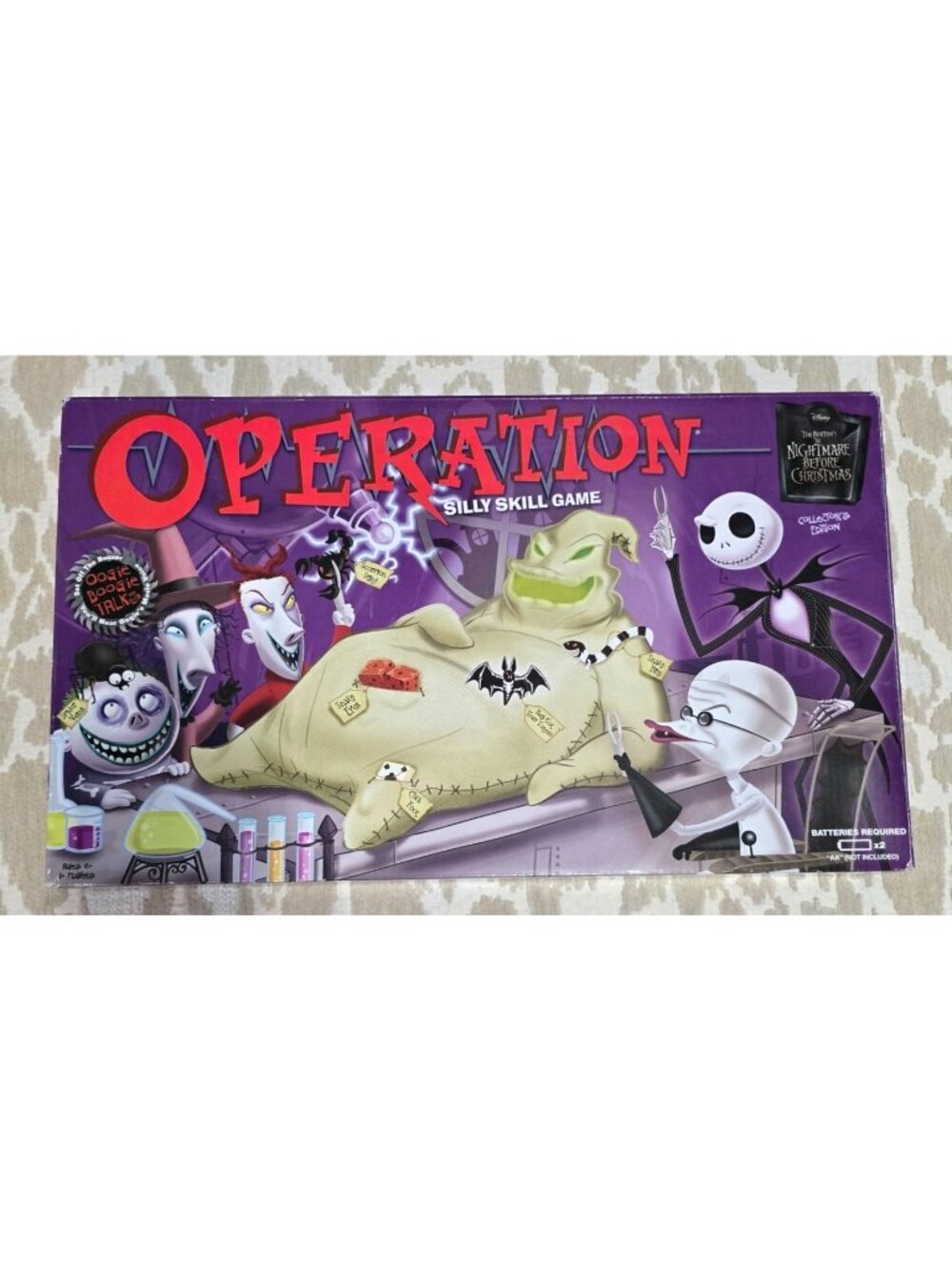 The Nightmare Before Christmas Operation Game Collectors Edition Complete